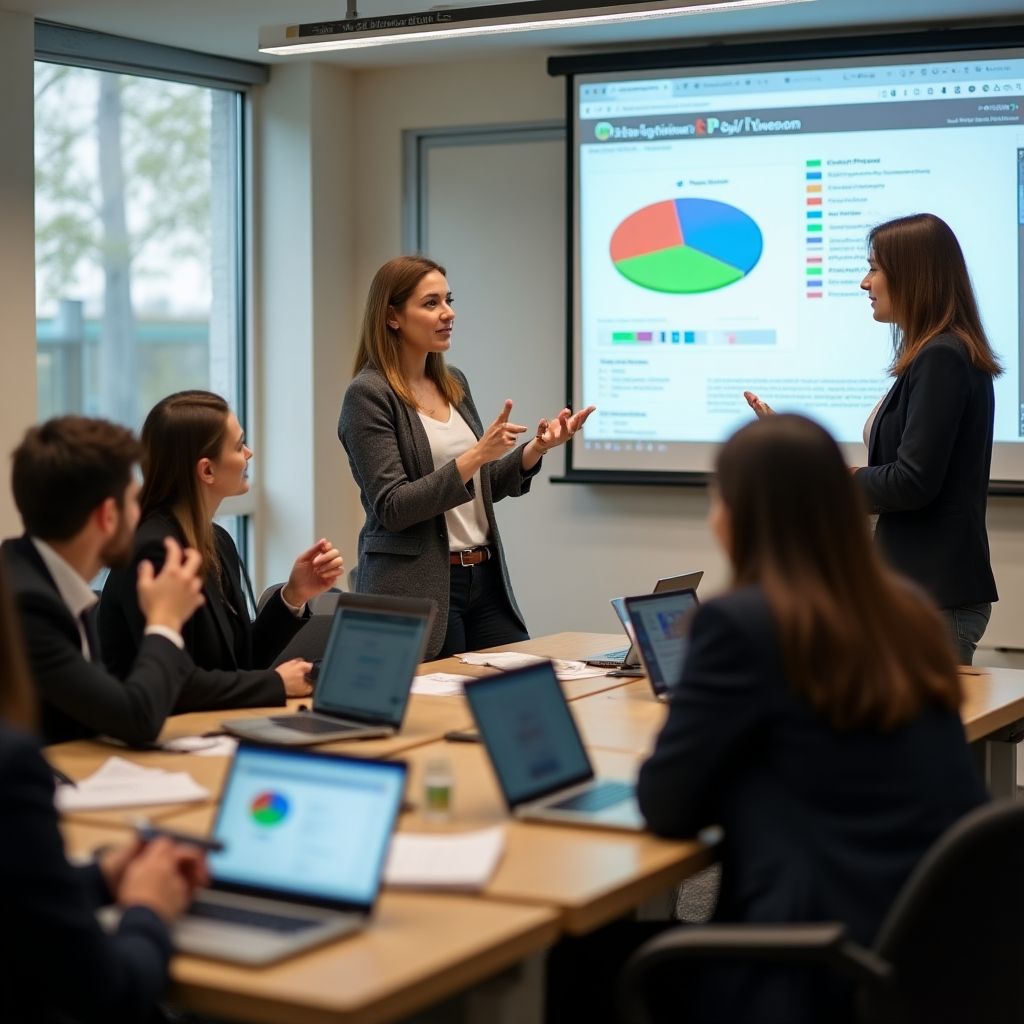 Taller de capacitación digital para empresarios locales