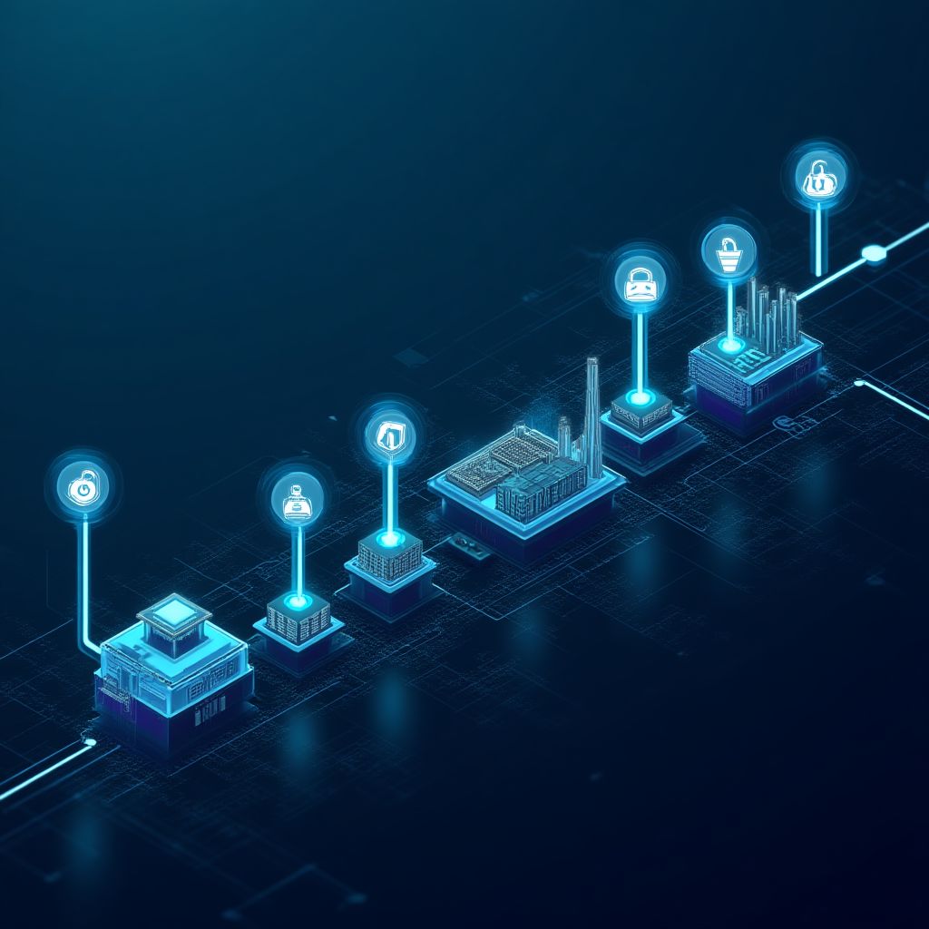 Representación conceptual de blockchain para trazabilidad